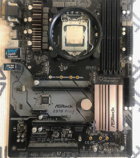 闲置华擎主板z370 pro 4，适用于8...