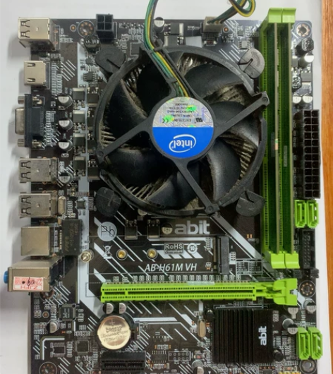 升技H61M主板+英特尔奔腾G860双核3...