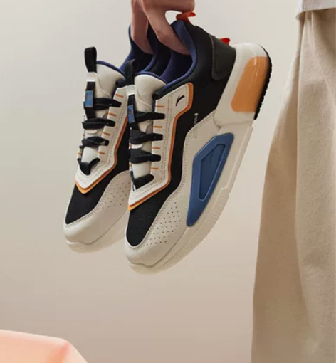 安踏魔方丨休闲鞋男2022冬季新款革面二棉...