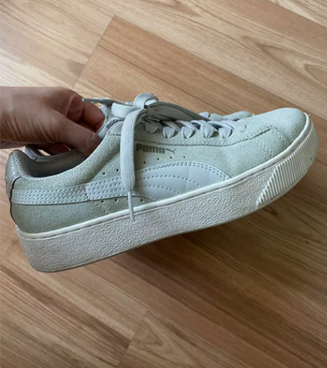 韩国专柜正品Puma/彪马蕾哈娜厚底松糕鞋...