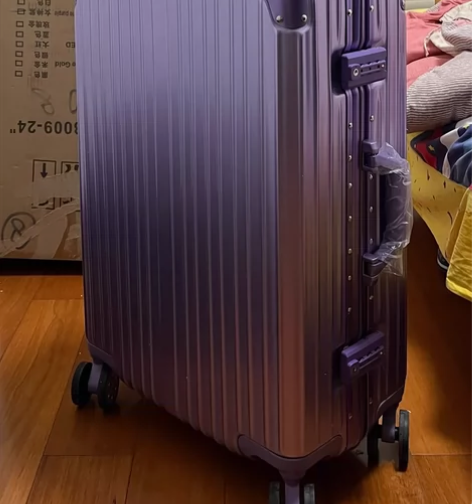 LPLVPK老爷车行李箱拉杆箱旅行箱 24...