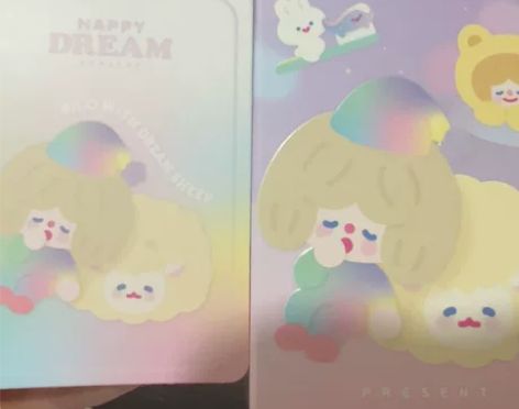 Happy Dream盲盒 娃娃包装未拆，...