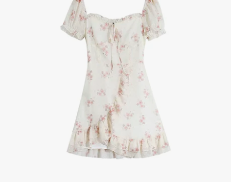 DREAM SEVEN77 碎花吊带连衣裙...