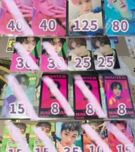 【出】NCT DREAM 小卡 ●标价如图...