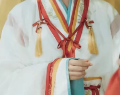 汉风吟妙上s码晋制襦裙交窬裙印花刺绣 上下...