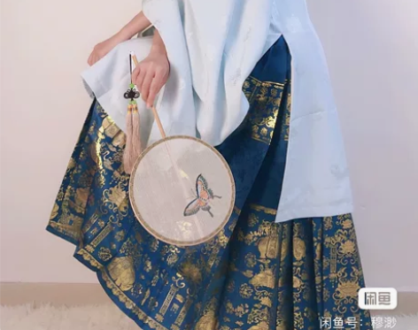 汉服兰若庭太平有象整套，全新仅试穿，s码 ...