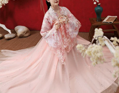 夕洛茜古装汉服女中国风夏季仙气超仙襦裙仙