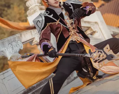 【现货】火花动漫原神cos服岩王爷摩拉克斯...