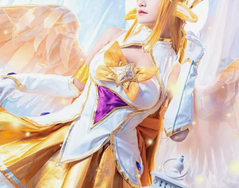 悠窝窝英雄联盟LOL索拉卡cosplay服...