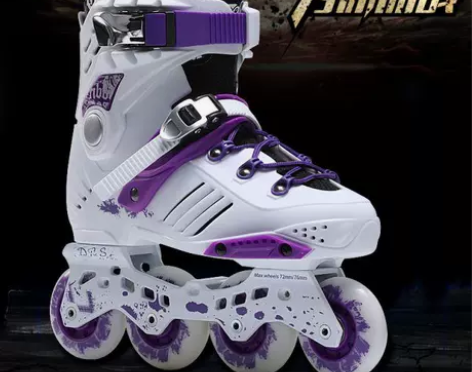 米高社团大学生专业溜冰鞋成人直排轮男女轮滑...