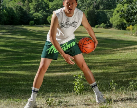 Freedom 新款短裤男夏季五分宽松篮球...