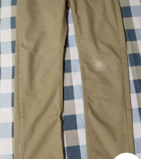 休闲裤 卡其色 裤子 加绒 感兴趣的话点“...