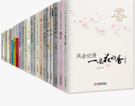 丁立梅散文全套全集23册 风会记得一朵花的...