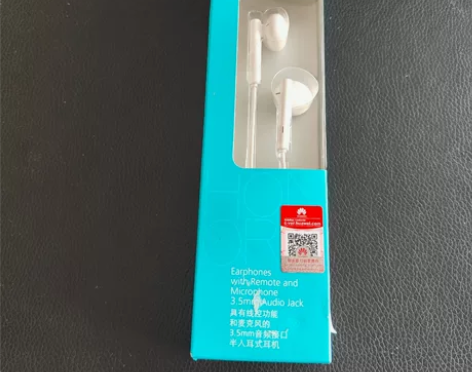 华为荣耀原装半入耳式耳机 型号AM115 ...