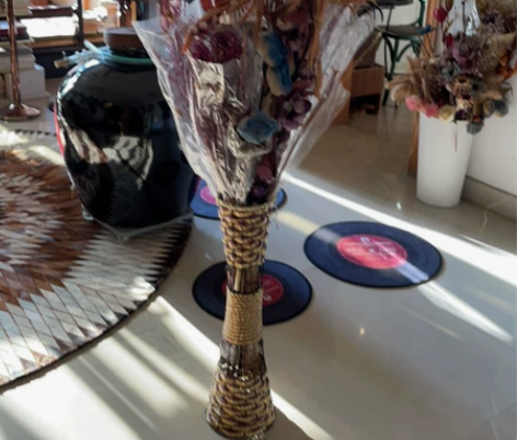 花篮配昆明干花 花篮不贵，干花贵，干花不好...