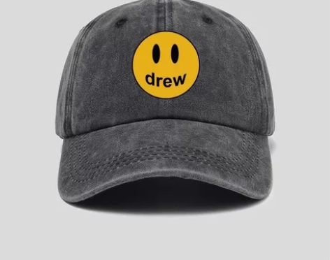 全新 贾斯汀比伯 drew 同款帽子棒球帽...