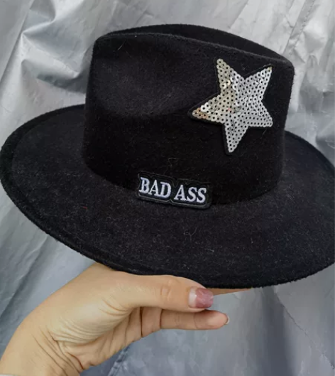 断舍离！！黑色礼帽 呢子的 感兴趣的话点“...