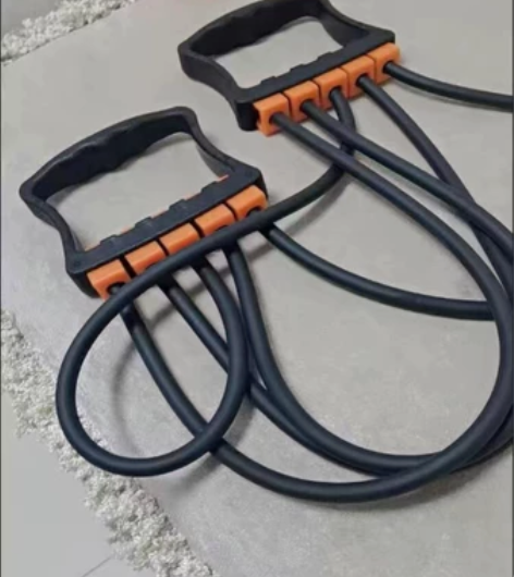 工作室处理扩胸拉力器男练肩拉伸绳健身器械家...