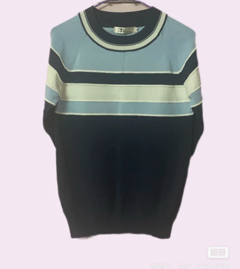 #牛仔裤+短袖上衣# 一套（共两件），布料...