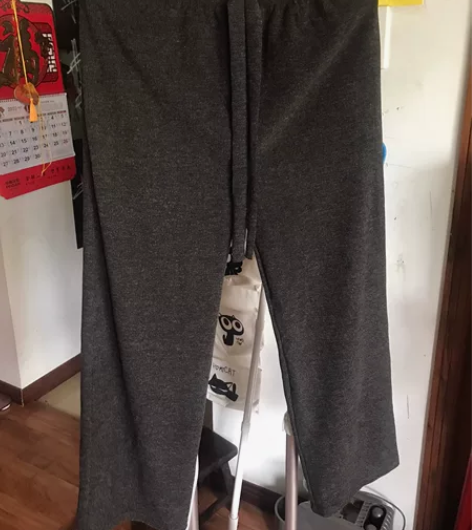 羊驼绒阔腿裤，裤长95 二手物品售出不退不...