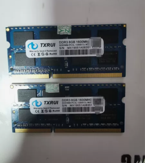 自用拆机DDR3 1.5伏 1600赫兹8...