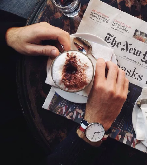 dw手表CLASSIC系列简约撞色织纹 丹...