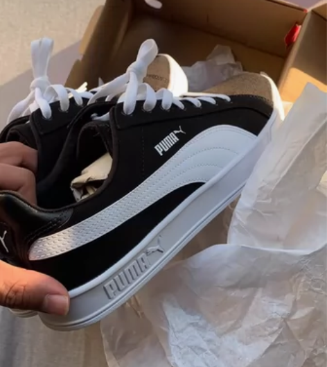 PUMA彪马官方 男女情侣同款拼色帆布休闲...