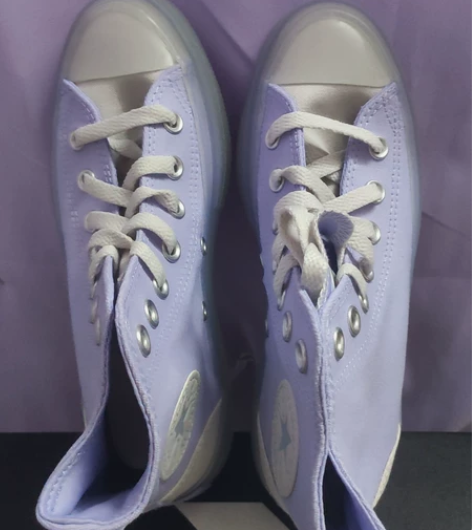 匡威女款帆布鞋36码数，内长22.5厘米 ...