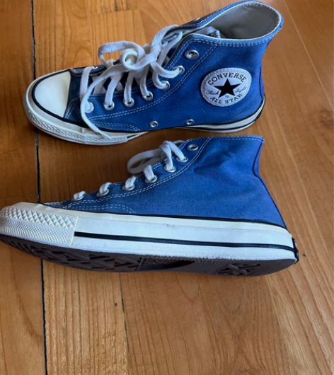 正品converse海军蓝1970s高帮帆...