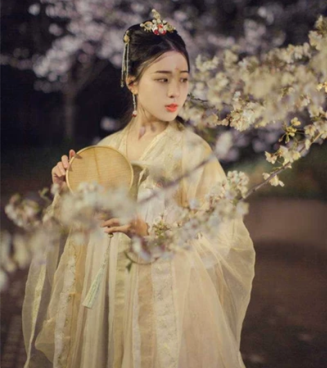 司南阁早期绝版汉服小太平齐胸襦裙大袖衫全套...