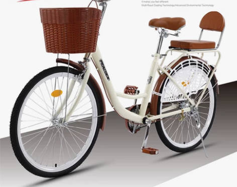 全新没使用自行车女式成年轻便大人普通淑女通...