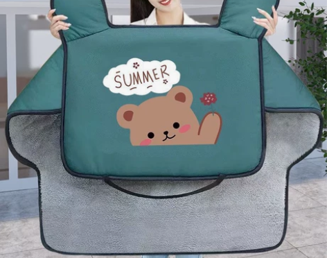 包邮全新电动摩托车挡风被冬季加绒加厚冬天电...