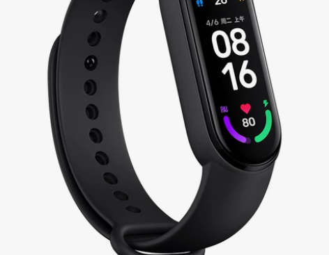 小米手环6智能血氧心率监测蓝牙男女款运动计...