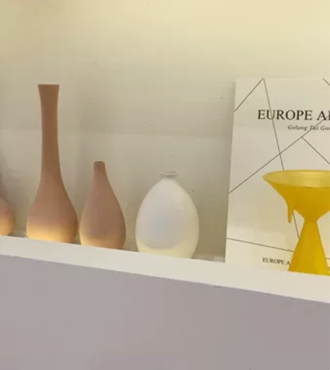 chic fun*ins风素胚北欧陶瓷花瓶...