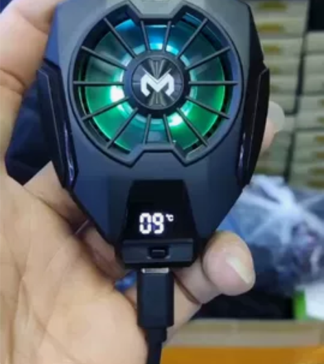 全新包邮 米墨DL05温控数显手机散热器半...