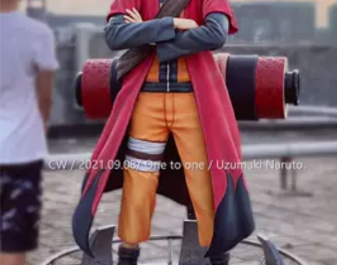 cw工作室旋涡鸣人1/1雕像模型 火影忍