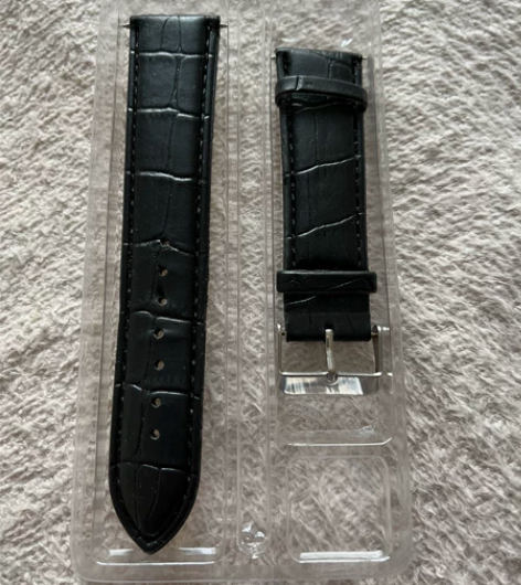 22mm真皮表带（西铁城代用）针扣可配通用...