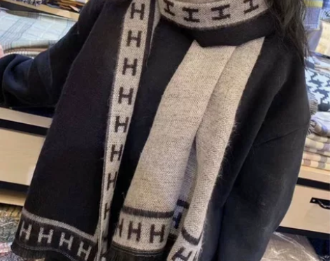 韩国东大门代购秋冬新款时尚字母双面舒适柔软...