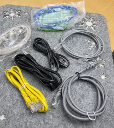 【新年低价转】网线 全新，一共7根，长度1...