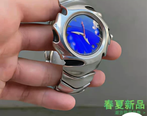 y2k异形原创oak风刀锋非ley机械手表...