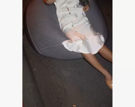 呼啸Hooshout/白色光感抽绳吊带贝壳...