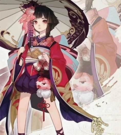 初兽猫家的阴阳师神乐 【少了腰前的金鱼挂饰...