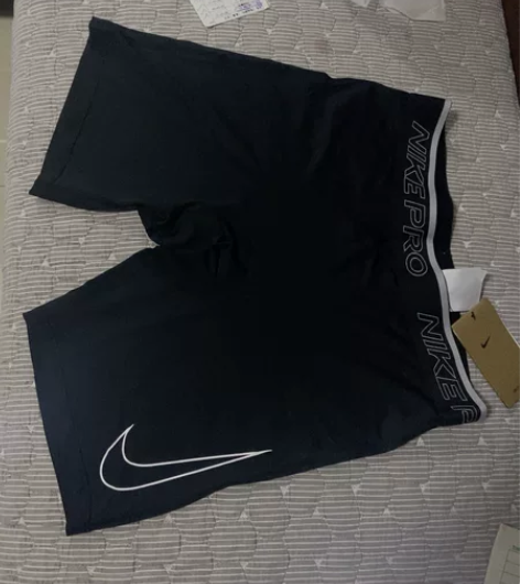 闲置一件耐克运动短裤XL码全新紧身裤男款 ...
