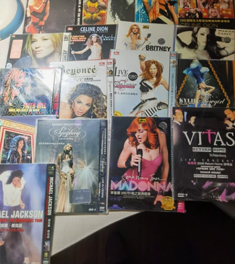 打包卖!欧美大牌歌手演唱会DVD 小时候喜...