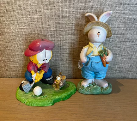 小兔子 摆件 （加菲猫没有啦） 单个价格1...