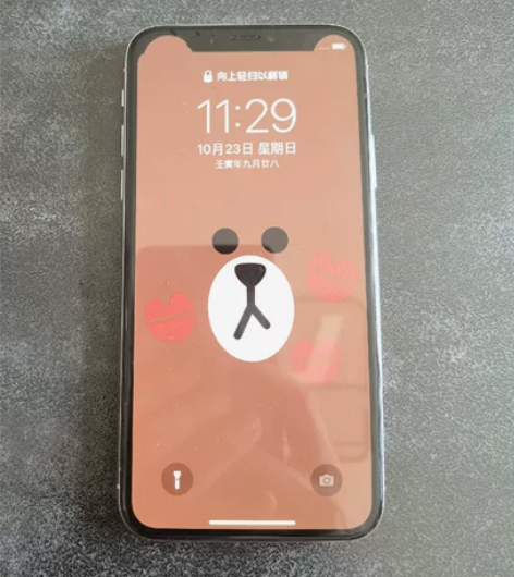国行iPhone x 白色 64g 媳妇自...