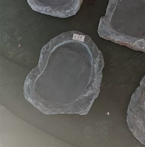 八十年端砚工艺厂敲边砚，经过敲边工艺保留下...