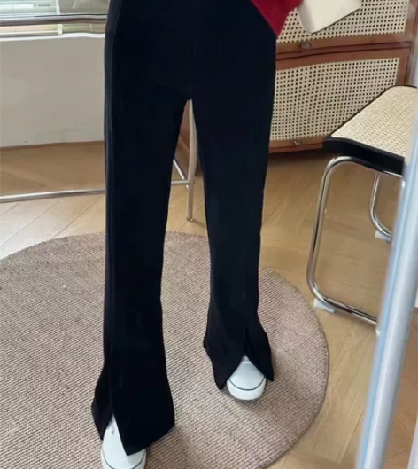 转让闲置加绒裤子，微喇叭，实体店购买，只穿...