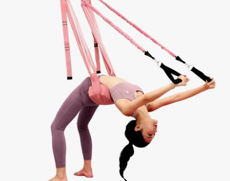 拉力绳家用健身女士瑜伽绳空中瑜伽后弯一字马...