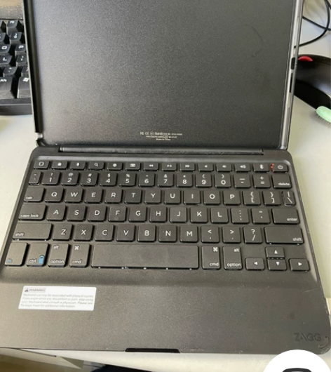 美国ZAGG蓝牙无线键盘 能正常使用  成...